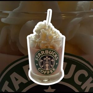 Starbucks candle